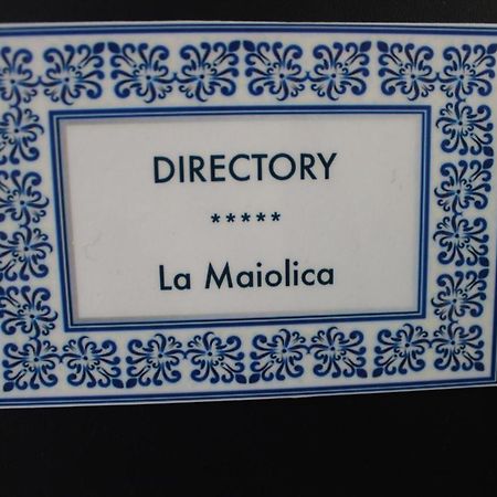 아나카프리 La Maiolica 아파트 외부 사진